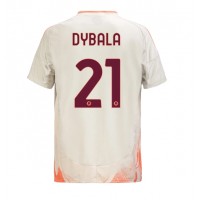 Moški Nogometni dresi AS Roma Paulo Dybala #21 Gostujoči 2024-25 Kratek Rokav